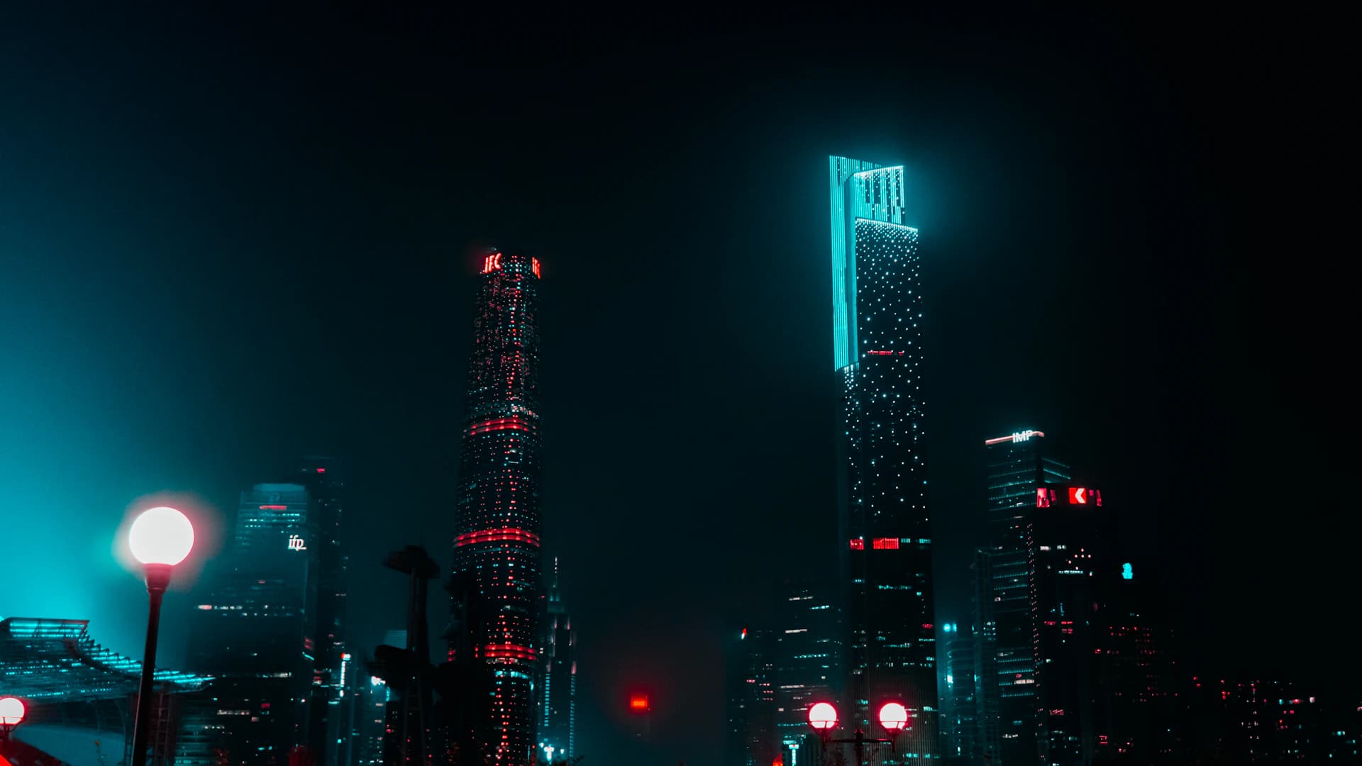 A forward-looking city skyline representing long-term vision