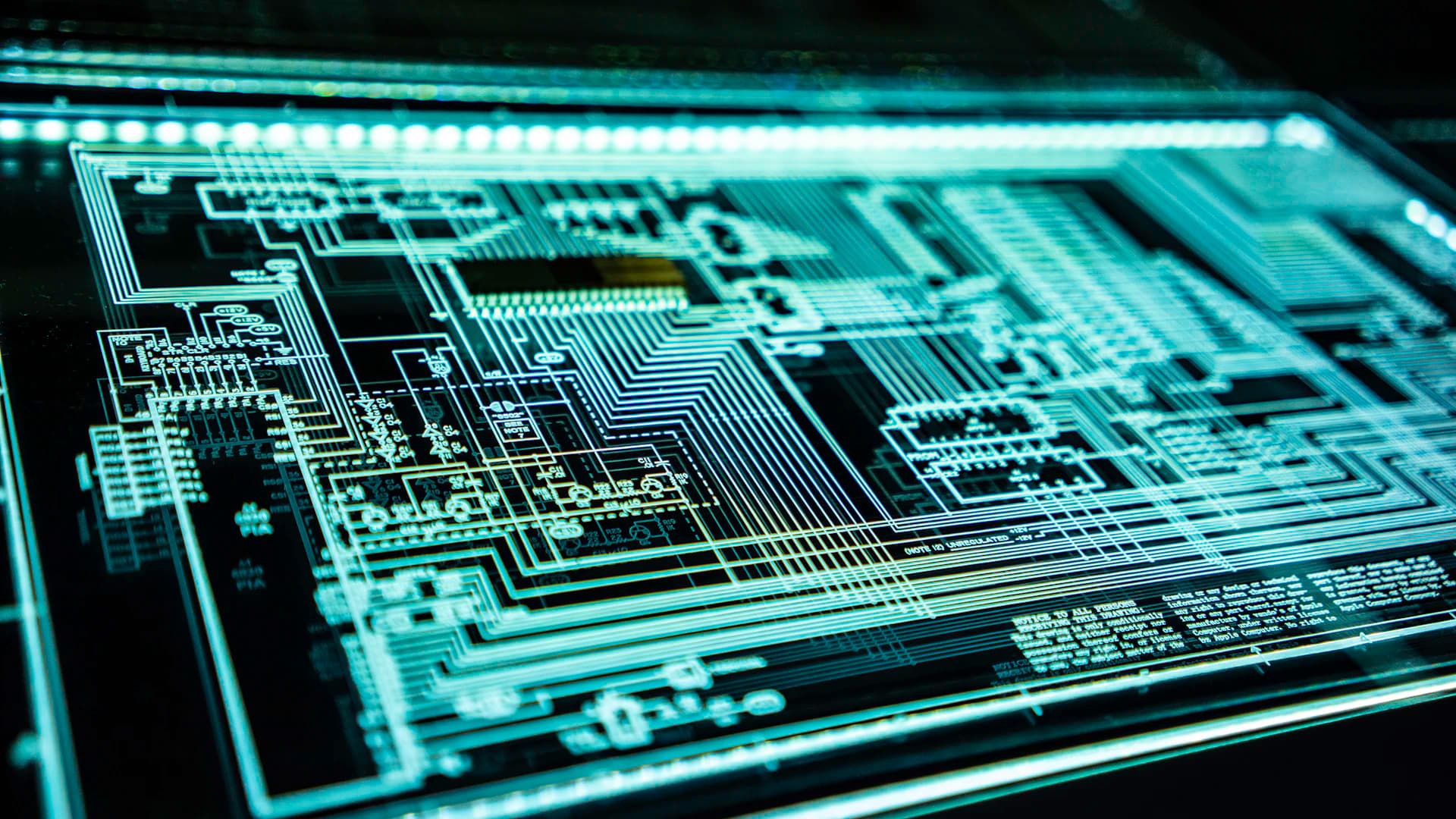 Secure computer circuitry representing modern cybersecurity